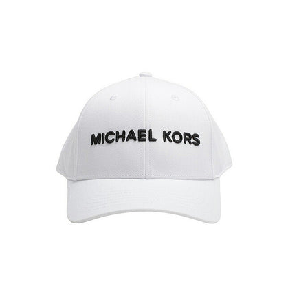 マイケルコース MICHAEL KORS 帽子 OR4003435Z-WHITE メンズ レディース ロゴ キャップ ホワイト 帽子 WQ00052599