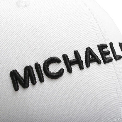 マイケルコース MICHAEL KORS 帽子 OR4003435Z-WHITE メンズ レディース ロゴ キャップ ホワイト 帽子 WQ00052599