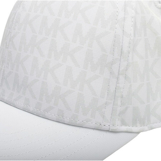 マイケルコース MICHAEL KORS 帽子 OS1000E33G-WHITE メンズ レディース ロゴ キャップ ホワイト 帽子 WQ00052600
