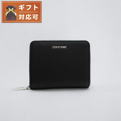 カルバンクライン CALVIN KLEIN 二つ折財布 K60K610300-BAX メンズ レディース ブラック WQ00052765