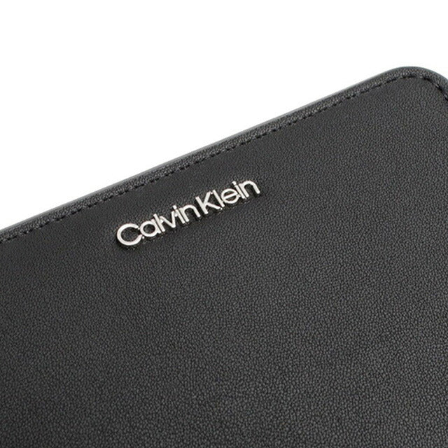 カルバンクライン CALVIN KLEIN 二つ折財布 K60K610300-BAX メンズ レディース ブラック WQ00052765