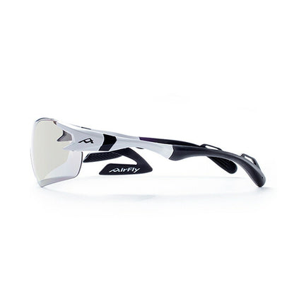 エアフライ AirFly サングラス AF301-C-2 メンズ レディース スポーツ 運動 ホワイトマット サングラス WQ00052788