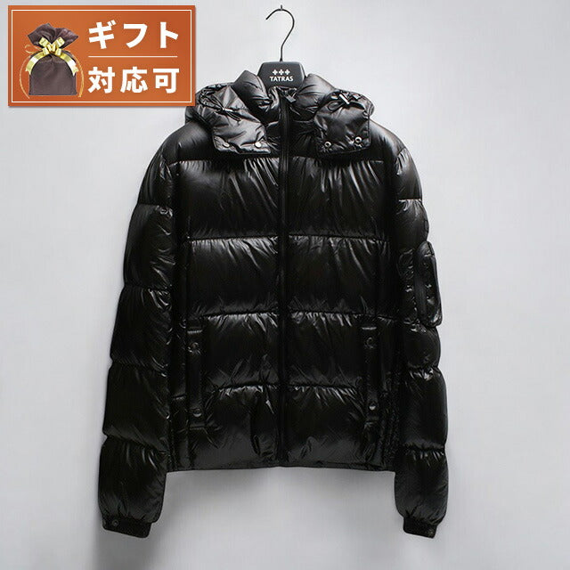 タトラス TATRAS BELBO ベルボ ダウンジャケット メンズ ナイロン フード付き ブルゾン MTATA4562-D-BK-1 メンズ ブラック Sサイズ WQ00052937