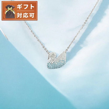 スワロフスキー SWAROVSKI Iconic Swan ネックレス アクセサリー 5512095 レディース ブルー WQ00052941