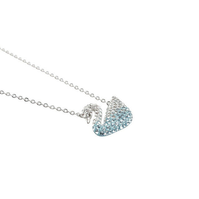 スワロフスキー SWAROVSKI Iconic Swan ネックレス アクセサリー 5512095 レディース ブルー WQ00052941