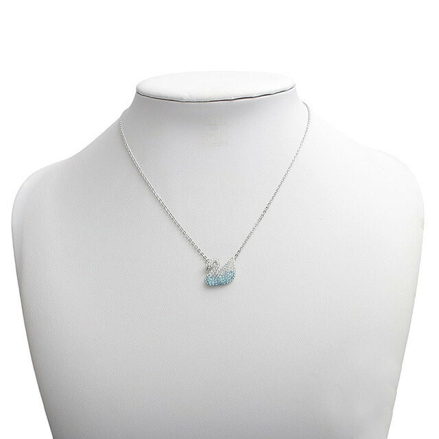 スワロフスキー SWAROVSKI Iconic Swan ネックレス アクセサリー 5512095 レディース ブルー WQ00052941