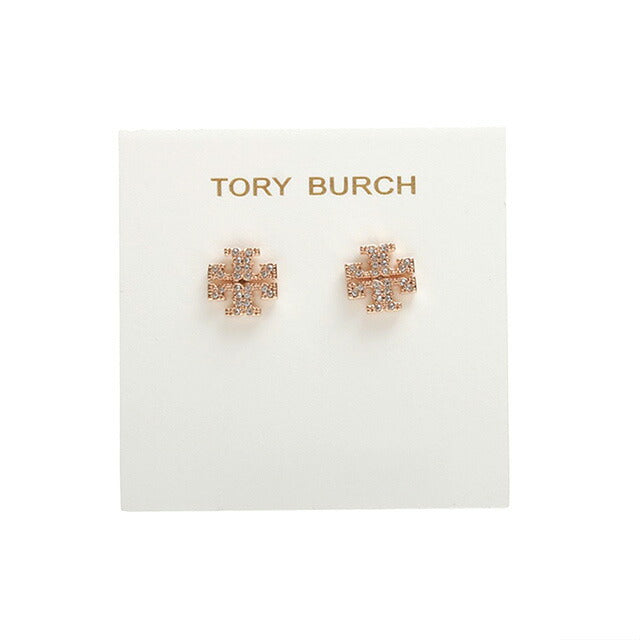 トリーバーチ TORY BURCH KIRA PAVE STUD EARRING ピアス 53423-696 レディース アクセサリー ローズゴールド WQ00053019
