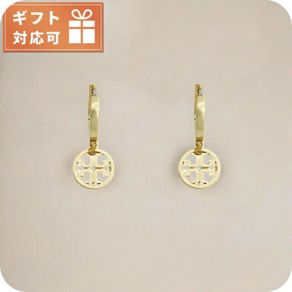 トリーバーチ TORY BURCH MILLER HUGGIE HOOP EARRINGS ピアス 143786-720 レディース アクセサリー ゴールド WQ00053022