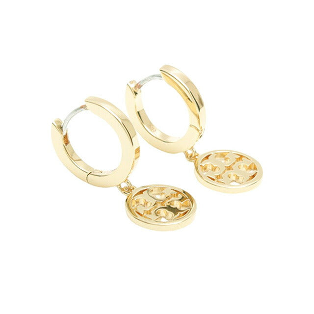トリーバーチ TORY BURCH MILLER HUGGIE HOOP EARRINGS ピアス 143786-720 レディース アクセサリー ゴールド WQ00053022