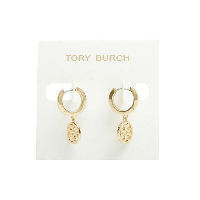トリーバーチ TORY BURCH MILLER HUGGIE HOOP EARRINGS ピアス 143786-720 レディース アクセサリー ゴールド WQ00053022