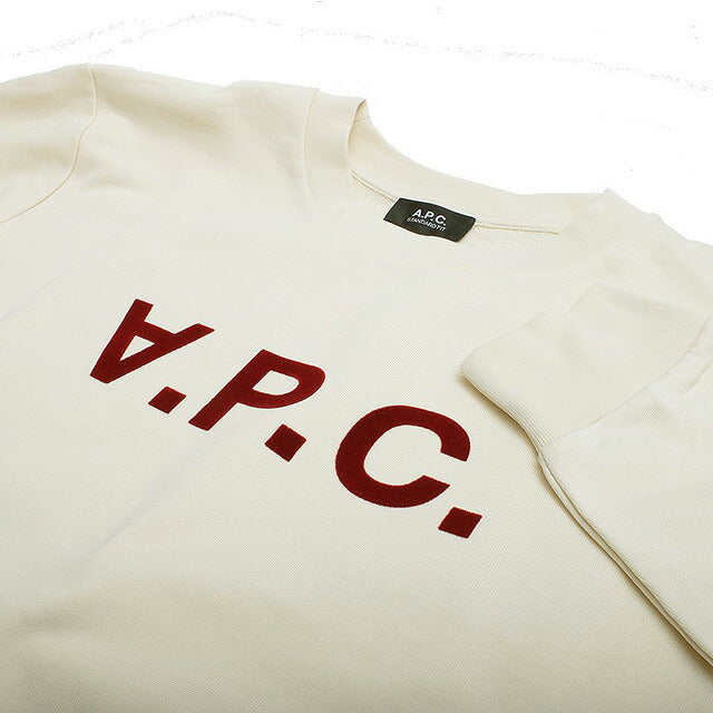 アーペーセー A.P.C. SWEAT STANDARD GRAND VPC トレーナー M27907-COHBN-ALG-M メンズ レディース ベージュ スウェット WQ00053077