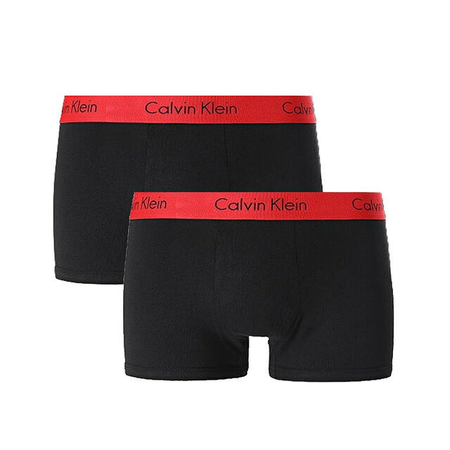 カルバンクライン CALVIN KLEIN ボクサーパンツ NB1463A-IXY-M メンズ ブラックレッド 2枚セット 下着 WQ00053146