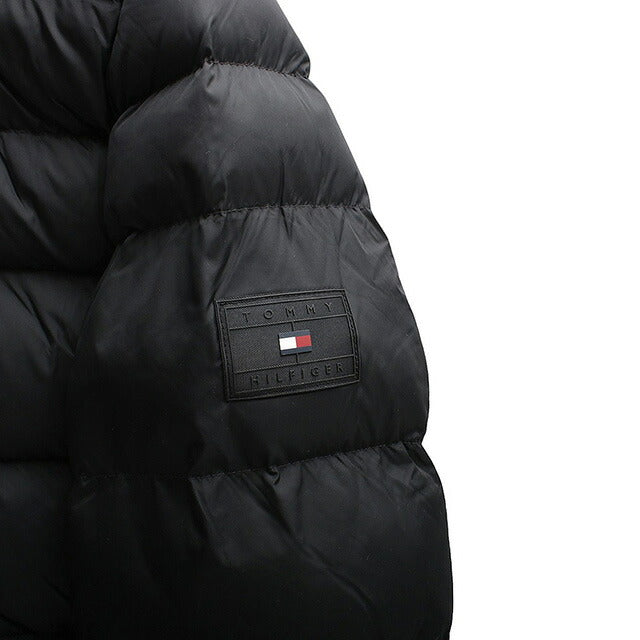 トミーヒルフィガー TOMMY HILFIGER PERFORMANCE HOODY PUFFER JACKET ダウンジャケット 158AN508-BLACK -L メンズ ブラック ジャケット WQ00053153