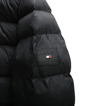 トミーヒルフィガー TOMMY HILFIGER PERFORMANCE HOODY PUFFER JACKET ダウンジャケット 158AN508-BLACK -L メンズ ブラック ジャケット WQ00053153