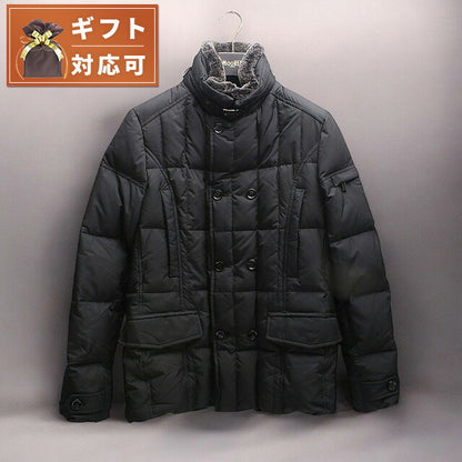 ムーレー MOORER SIRO-KM ダウンジャケット アウター MOUGI200310-SIRO-NERO-46 メンズ ブラック ダウンジャケット WQ00053162