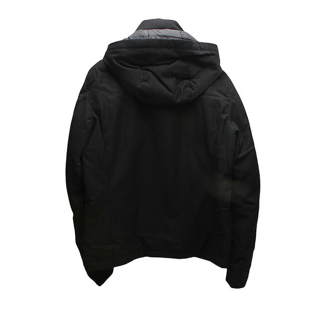 ムーレー MOORER ALBINI-PUM ダウンジャケット アウター MOUGI100090-ALBINI-NERO-44 メンズ ブラック ダウンジャケット WQ00053165
