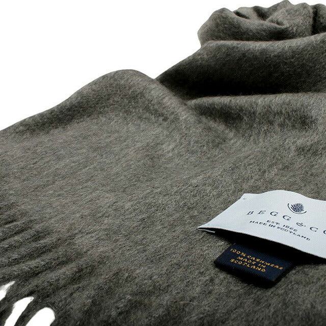 ベグアンドコー BEGG&amp;CO Arran マフラー 60BCARRAN-GREY メンズ レディース グレー マフラー WQ00053170