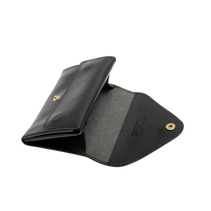 イルビゾンテ IL BISONTE カードケース SCC039-PV0005-BK110B メンズ レディース ブラック WQ00053173