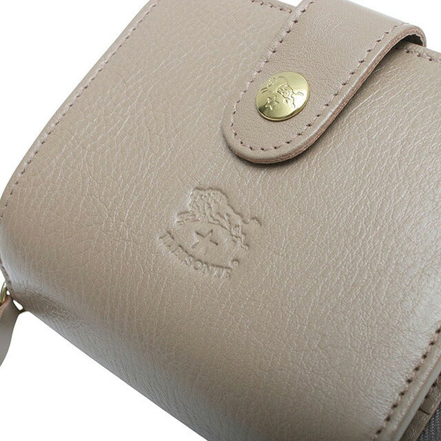 【国内即発】IL BISONTE 二つ折り財布 SMW067 GY107 IL BISONTE イルビソンテ 財布 二つ折り財布 SMW067PV0005 ユニ