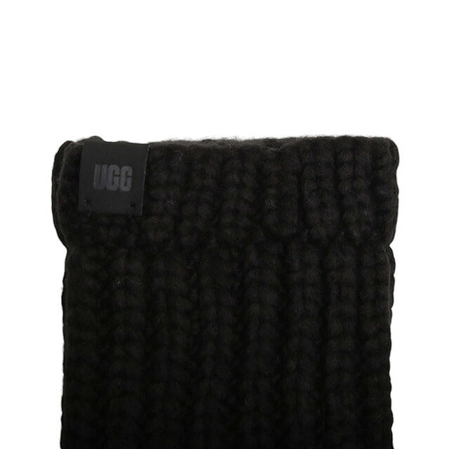 アグ UGG W CHUNKY FINGERLESS MITTEN 手袋 22590-BLK レディース
