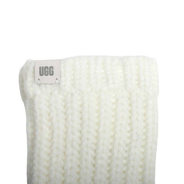 アグ UGG W CHUNKY FINGERLESS MITTEN 手袋 22590-WHITE