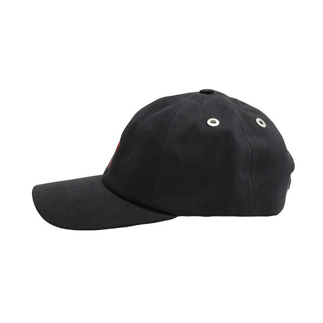 アミ パリス Ami Paris キャップ BFUCP006-CO0051 ユニセックス アミパリ メンズ レディース ブラック 帽子 WQ00053198