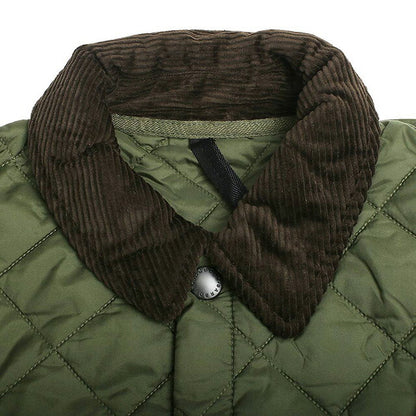 バブアー Barbour HERITAGE LIDDESDALE QUILTED ジャケット MQU0240OL71-S メンズ カーキ オリーブ WQ00053242
