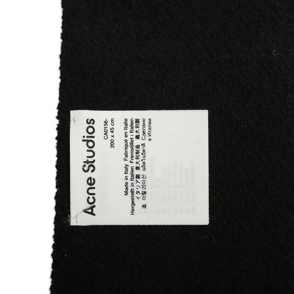 アクネ ストゥディオズ Acne Studios マフラー CA0156-900-BLACK レディース メンズ カシミヤ ブラック WQ00053447