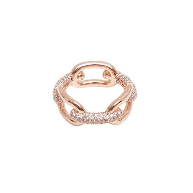 ダニエルウェリントン DANIEL WELLINGTON Crystal Link Ring 58 RG リング DW00400582 レディース メンズ 17.5号 ローズゴールド WQ00053459