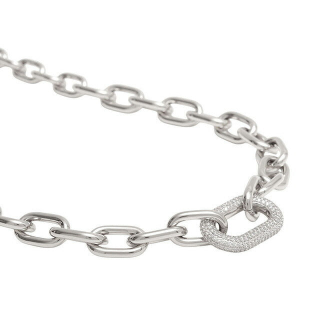 ダニエルウェリントン DANIEL WELLINGTON Crystal Link Necklace S ネックレス DW00400607 レディース シルバー WQ00053475