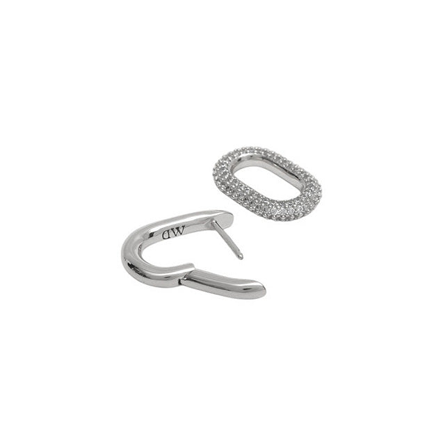 ダニエルウェリントン DANIEL WELLINGTON Crystal Link EarRing S ピアス DW00400612 レディース シルバー WQ00053476