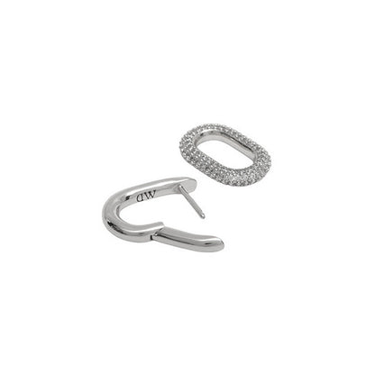 ダニエルウェリントン DANIEL WELLINGTON Crystal Link EarRing S ピアス DW00400612 レディース シルバー WQ00053476