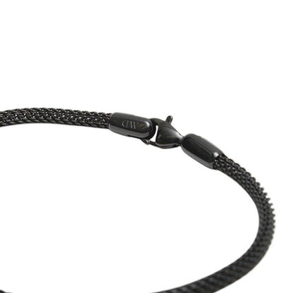 ダニエルウェリントン DANIEL WELLINGTON Mesh Bracelet 2.8 B 205mm ブレスレット DW00400698 レディース メンズ ブラック WQ00053525