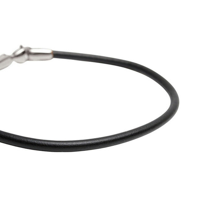 ダニエルウェリントン DANIEL WELLINGTON Leather Bracelet 2.8 Sheffield S 185mm ブレスレット DW00400708 レディース メンズ シルバー ブラック WQ00053531