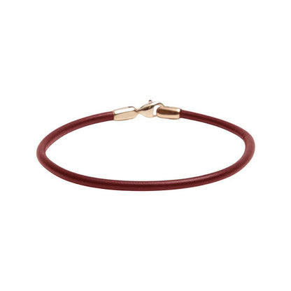 ダニエルウェリントン DANIEL WELLINGTON Leather Bracelet 2.8 St Mawes RG 185mm ブレスレット DW00400720 レディース メンズ ローズゴールド ブラウン WQ00053542