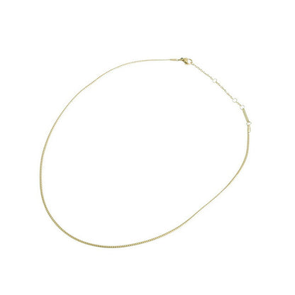 ダニエルウェリントン DANIEL WELLINGTON Elan Flat Chain Necklace Short G ネックレス DW00400545 レディース ゴールド WQ00053579
