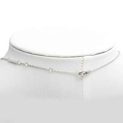 ダニエルウェリントン DANIEL WELLINGTON Emalie Necklace S White ネックレス DW00400304 レディース シルバー ホワイト WQ00053632