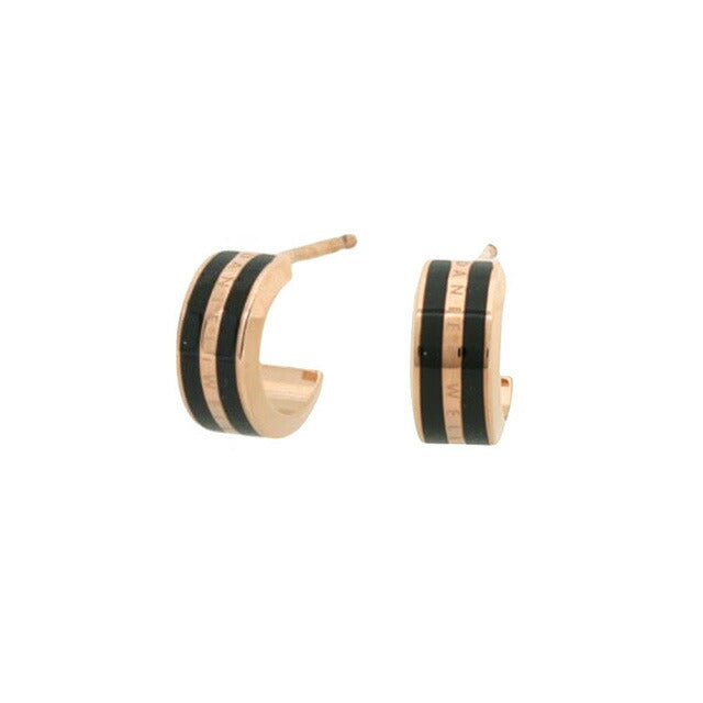 Daniel Wellington ピアス Emalie Earrings RG Black DW00400310 ダニエルウェリントン DANIEL WELLINGTON Emalie Earrings RG
