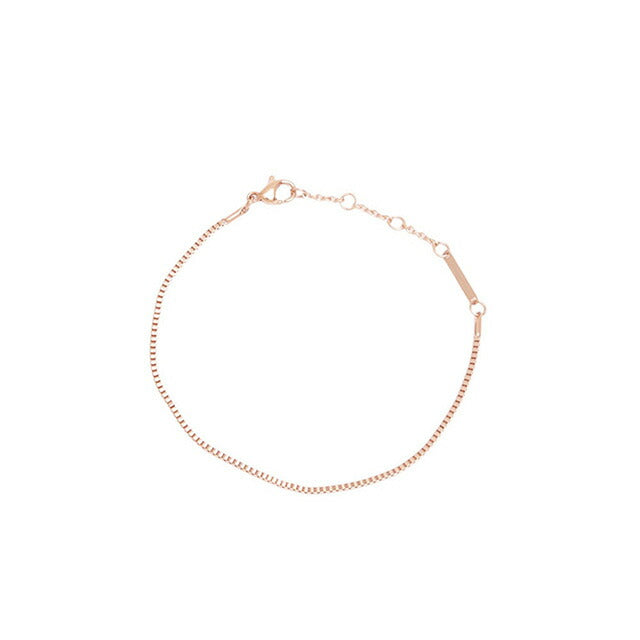 Daniel Wellington Elan Box Chain ブレスレット S DW00400549 Daniel Wellington - Elan Box Chain Bracelet S Dw00400549