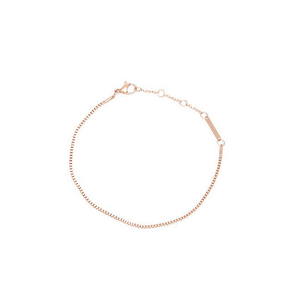 ダニエルウェリントン DANIEL WELLINGTON Elan Box Chain Bracelet RG ブレスレット DW00400550 レディース ローズゴールド WQ00053637