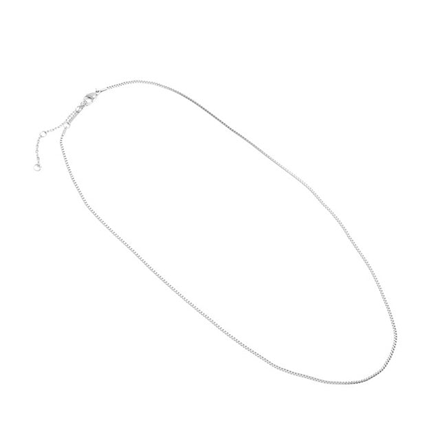 ダニエルウェリントン DANIEL WELLINGTON Elan Box Chain Necklace Long S ネックレス DW00400555 レディース シルバー WQ00053642