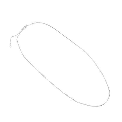 ダニエルウェリントン DANIEL WELLINGTON Elan Box Chain Necklace Long S ネックレス DW00400555 レディース シルバー WQ00053642