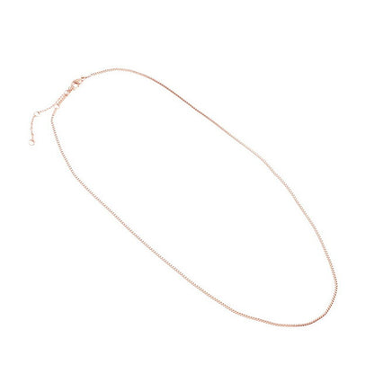 ダニエルウェリントン DANIEL WELLINGTON Elan Box Chain Necklace Long RG ネックレス DW00400556 レディース ローズゴールド WQ00053643