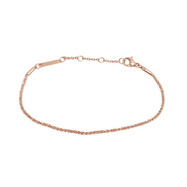 ダニエルウェリントン DANIEL WELLINGTON Elan Twisted Chain Bracelet RG ブレスレット アクセサリー DW00400559 レディース ローズゴールド WQ00053646