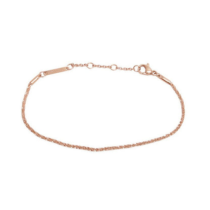 ダニエルウェリントン DANIEL WELLINGTON Elan Twisted Chain Bracelet RG ブレスレット アクセサリー DW00400559 レディース ローズゴールド WQ00053646