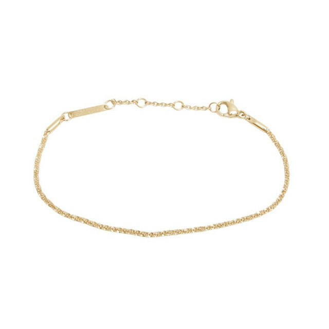 ダニエルウェリントン DANIEL WELLINGTON Elan Twisted Chain Bracelet G ブレスレット アクセサリー DW00400560 レディース ゴールド WQ00053647