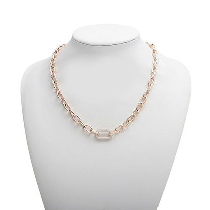 ダニエルウェリントン DANIEL WELLINGTON Crystal Link Necklace RG ネックレス DW00400571 レディース ローズゴールド WQ00053654