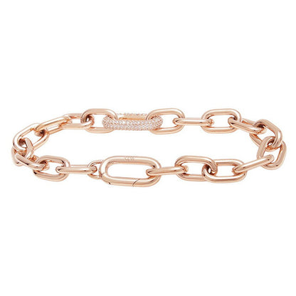 ダニエルウェリントン DANIEL WELLINGTON Crystal Link Bracelet 155mm RG ブレスレット DW00400572 レディース ローズゴールド WQ00053655