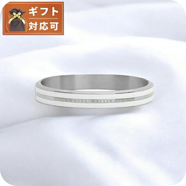 ダニエルウェリントン DANIEL WELLINGTON Emalie Infinite Bracelet White S Large バングル DW00400249 レディース Lサイズ ホワイト シルバー WQ00053757
