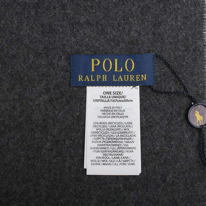 ポロラルフローレン POLO RALPH LAUREN マフラー PC0476-032 メンズ レディース グレー WQ00053816